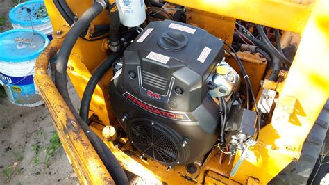 what engine to repower case 1816 skid steer|case 1816b honda mount plate.